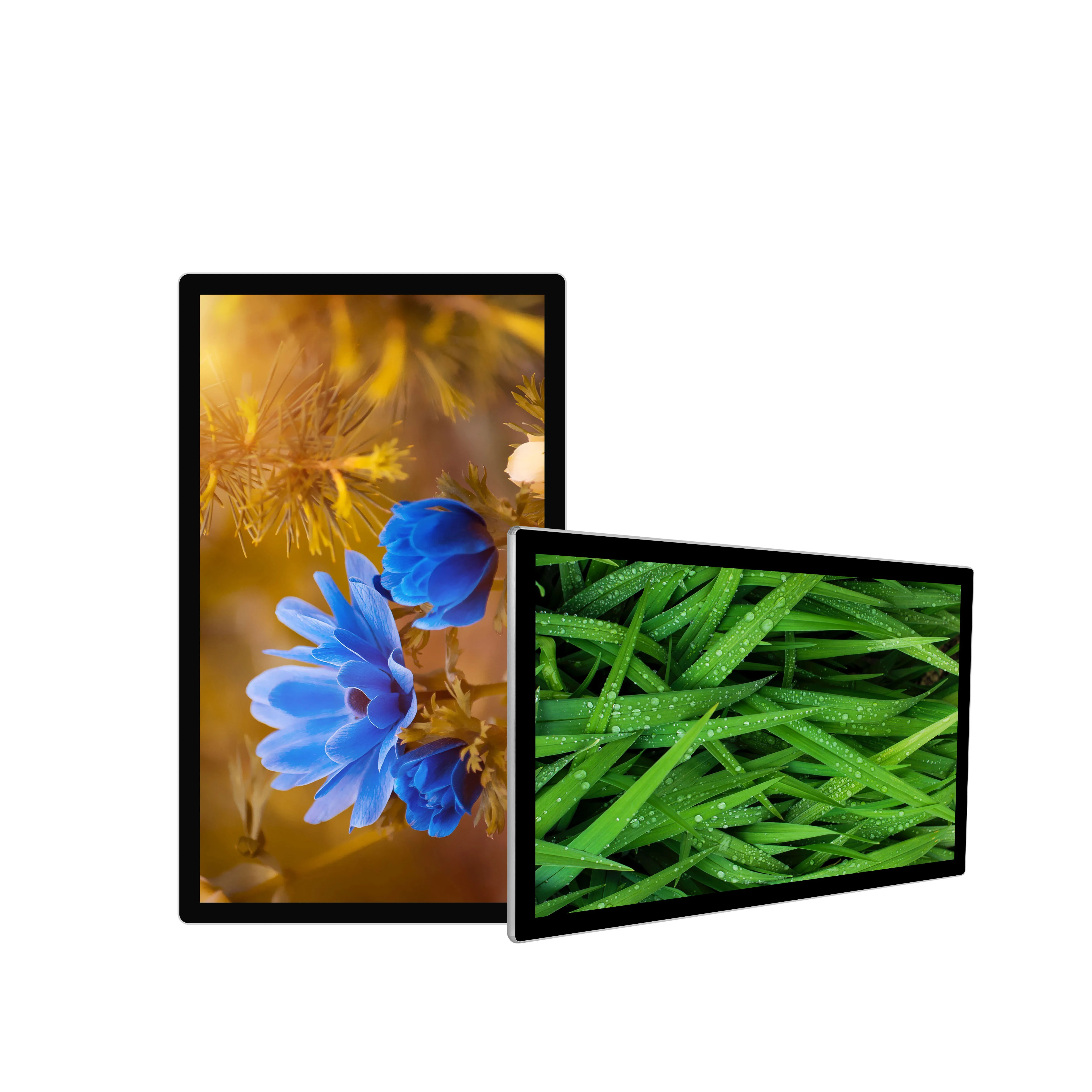 Hot Sale 43 inch Wall Mount LCD Interactive Touch Screen Smart Board TV Android 8.1 Digital Signage Advertising Player