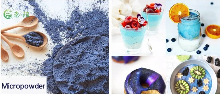 Hot Sale High Quality Dried Butterfly Pea Flower Plant Extract Powder