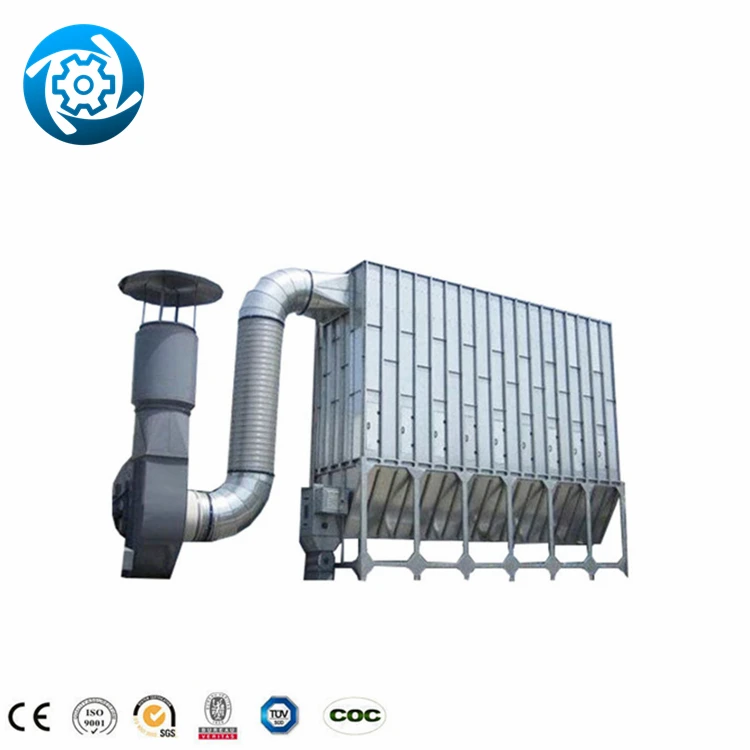 Galvanized Dust Collector Storage Bin  Bean Steel Sawdust Removal System
