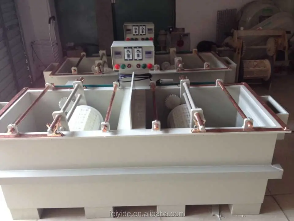 Low price electroplating electrolysis tank polypropylene bath chemical liquid PP tank metal electroplating machinery