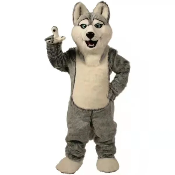 Husky mascot costume/dog mascot costume