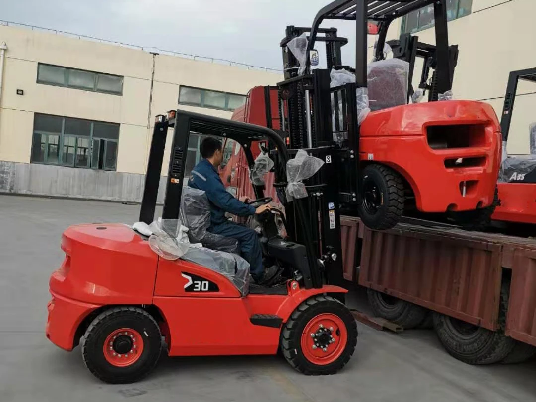 3.5ton diesel forklift truck CPCD35-X with side shifter