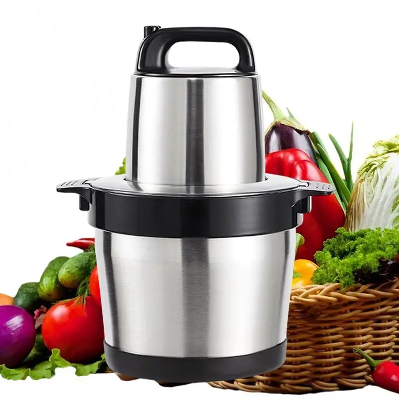 Измельчитель и процессор 8 фунтов 6 л многофункциональная мясорубка