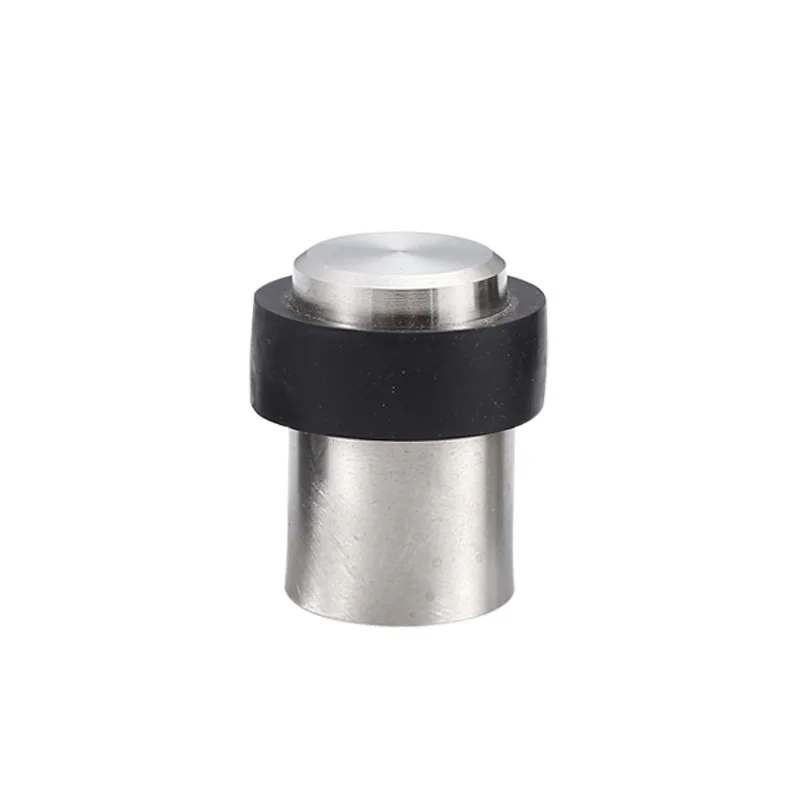 201SS настенный ограничитель двери из нержавеющей стали, популярная резиновая дверная пробка 46 см для спальни