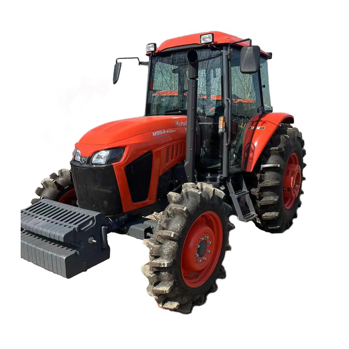 new arrival high quality 95hp Japan KUBOTA used tractor 4*4 tractor