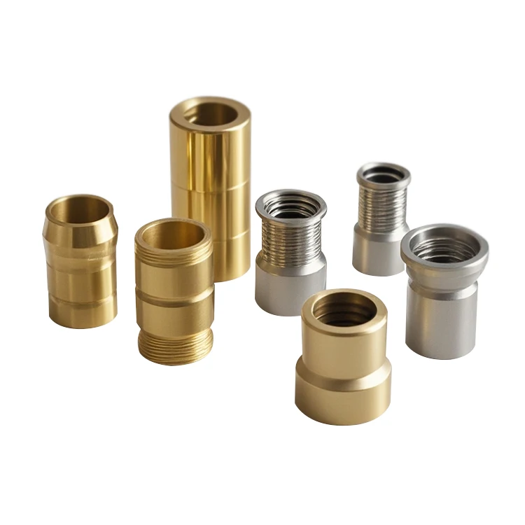 Dongguan Supplier of Aluminum Titanium Machining Services OEM Precision Metal Turning 3D Drilling Model Brass Customizable