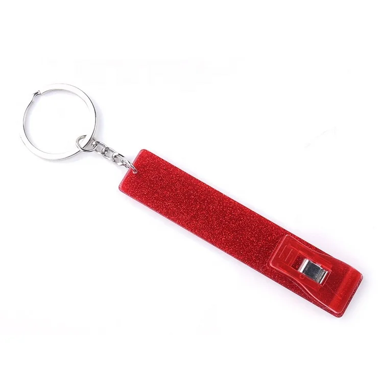 Wholesale Key Chain Nail Clip Credit Debit ATM Card Grabber for Long Nails