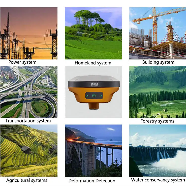 Hi Target 1408 Channels Rover And Base Measurement System Gps Gnss Rtk