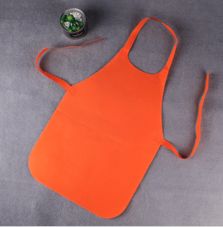 Wholesale Factory Price Disposable Restaurant Apron Customized Logo