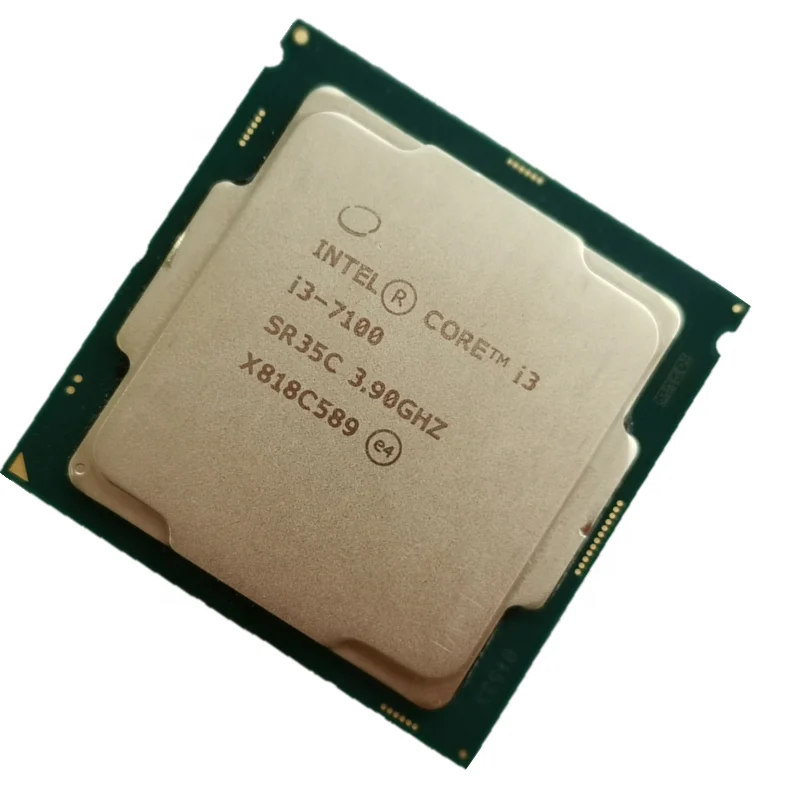  Горячая Распродажа Двухъядерный процессор Intel I3-7100 7-го поколения разъем LGA1151 Процессор I3