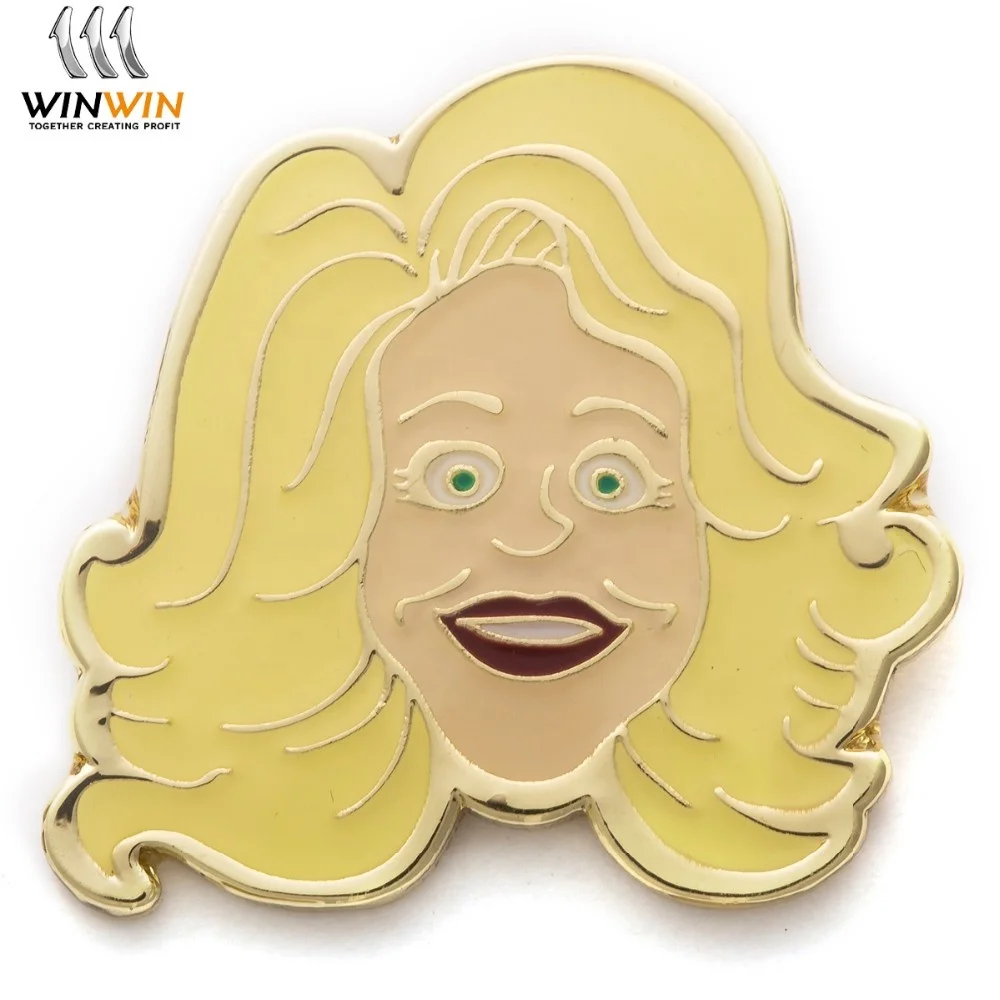 
Enamel pin custom Shape Zinc Alloy Fashion Enamel pin badge lapel pins 