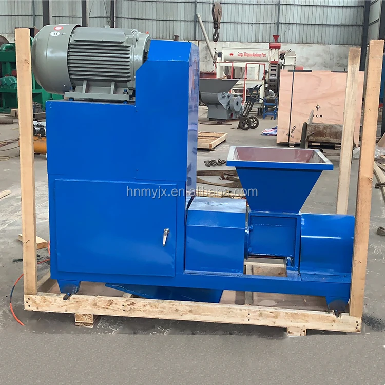 Полуавтоматический винтовой экструдер для брикетирования костра, дерева, барбекю, оливковой шелухи, биомассы