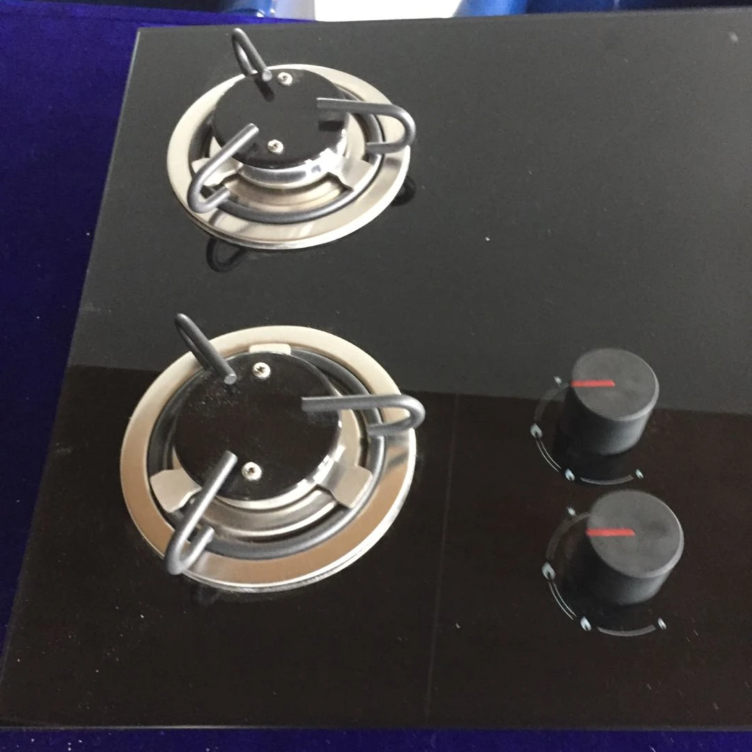 Новый продукт RV из закаленного стекла 2-х конфорочной газовой плитой и Мойку интегрирован с Кухонная мойка GR-215