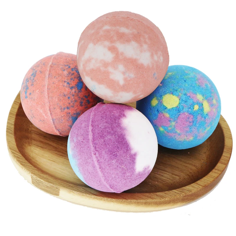 Professional Custom Wholesale Ball Shape Bubble Shower Fizzies Bath Bomb For Handmade Organic Bath Supplies Bathbomb