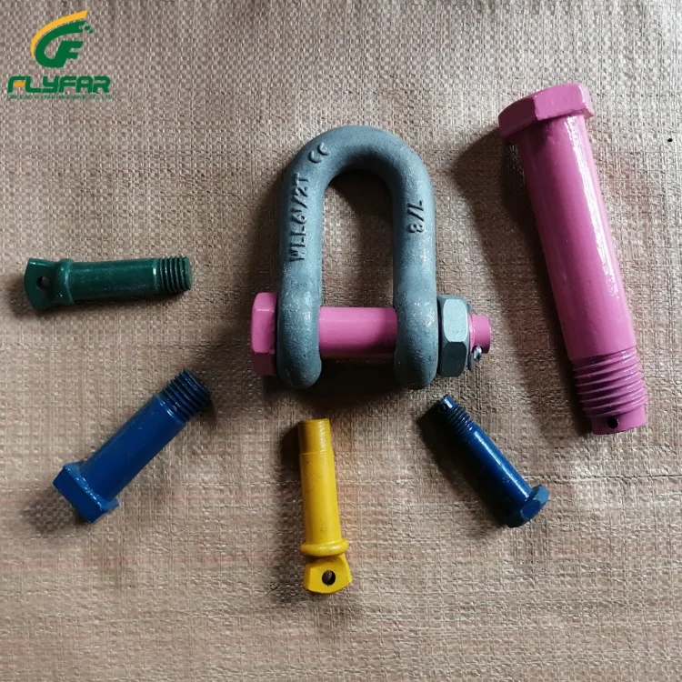 Galvanized Forged Steel Screw Pin Bow Shackle