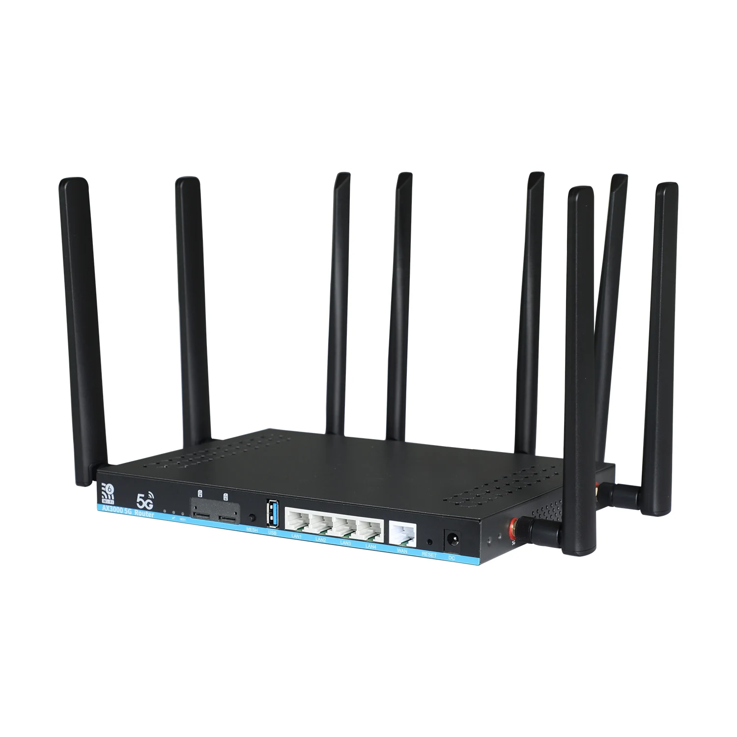 Best 5g router 11AX WiFi6 3000Mbps openwrt 5g cpe router with sim card slot
