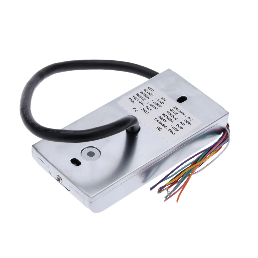 IP68 Waterproof Metal Keypad EM Card Standalone Electronic Access Control