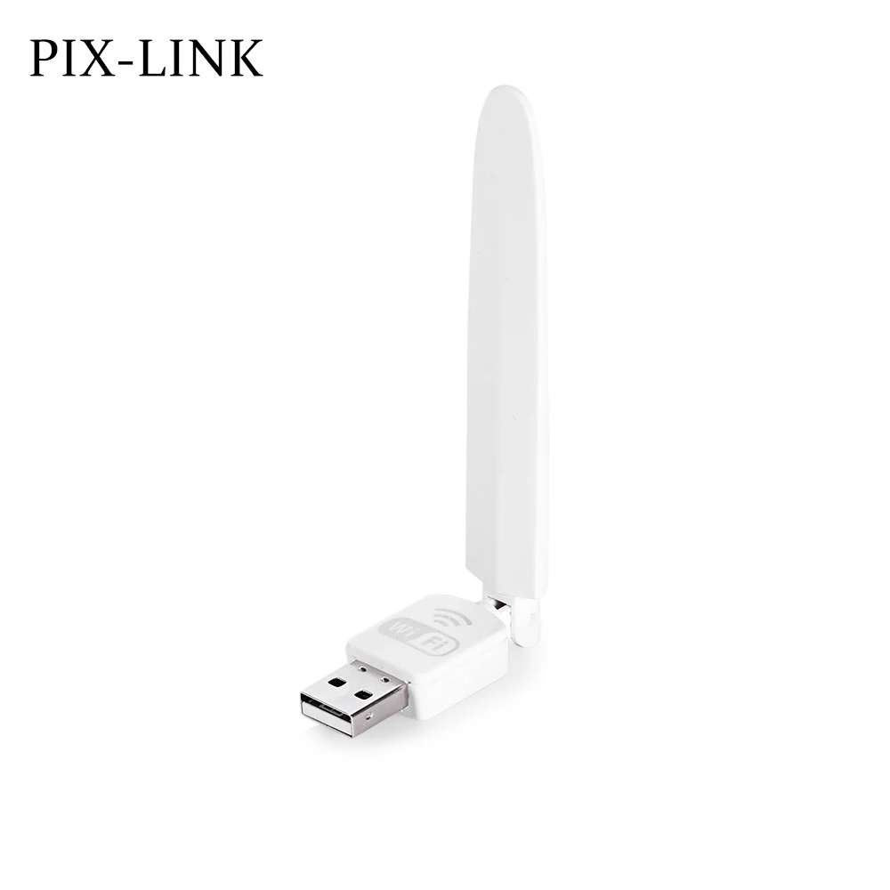 Лидер продаж Wi-Fi адаптер PIX-LINK беспроводной usb-адаптер 150 Мбит/с высокомощный для