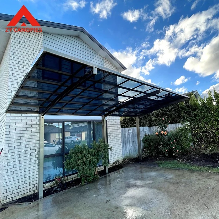 Single Side Car Shelter Carports No Rust Aluminum Carport Garages