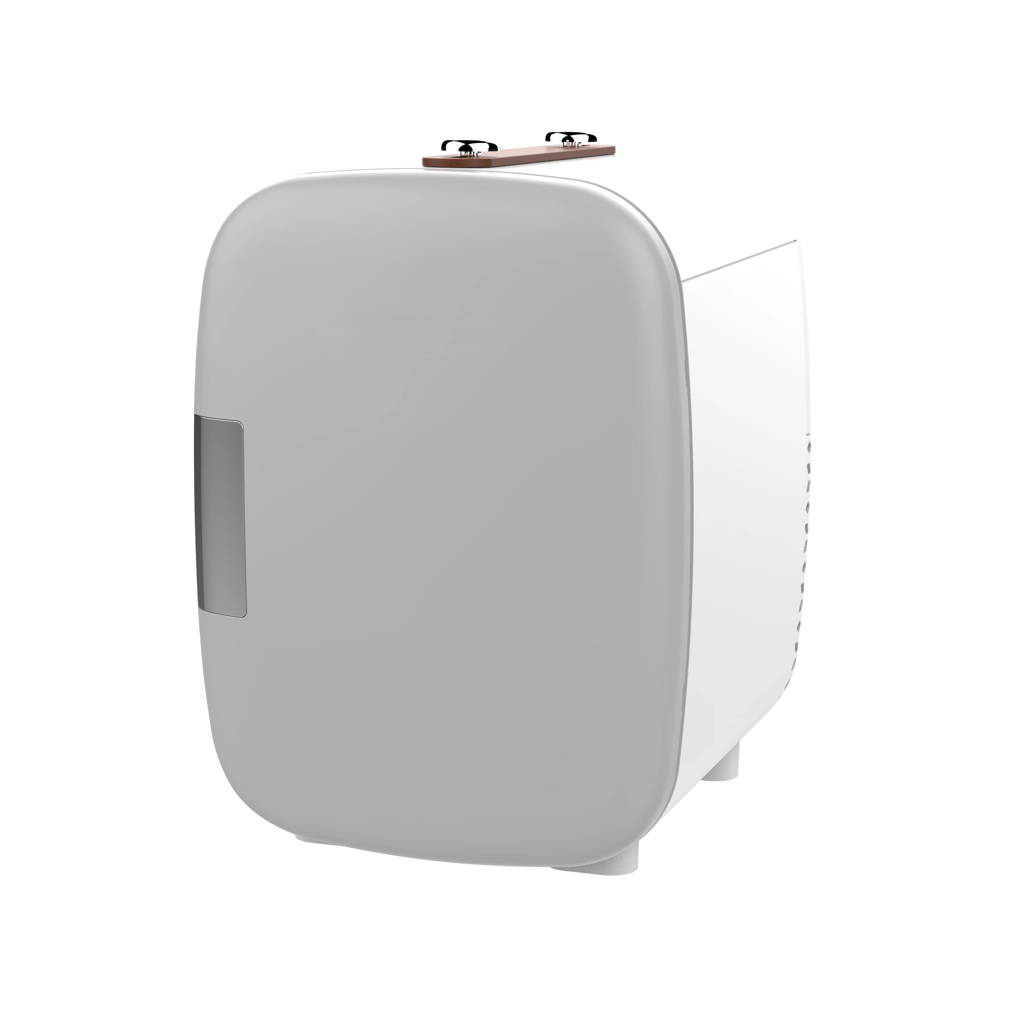 6L Portable beauty Fridge lattice style AC 100-220V with an adaptor Compact mini Refrigerator for home or car