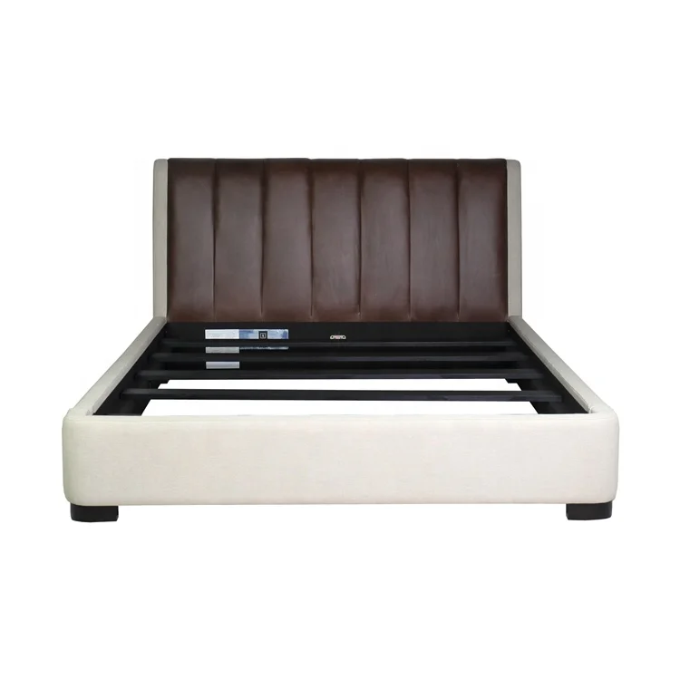 
300000 SKU ODM Shayne Luxury Customize Standard Sizes Room Furniture Bedroom Set Modern Fabric Upholstered Bed 