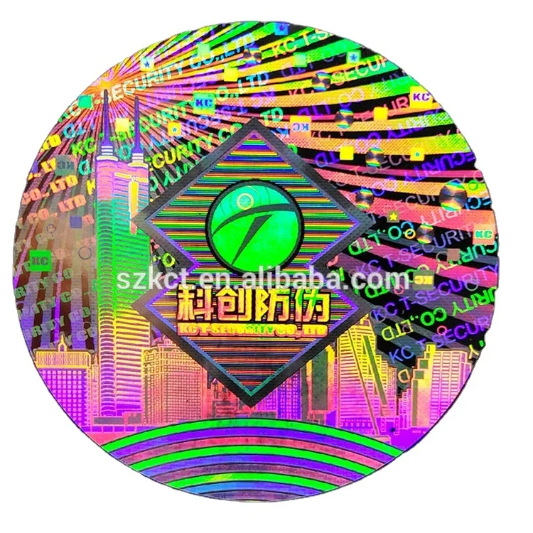 Trade Assurance Cheap Custom Serial Number Security Hologram Sticker