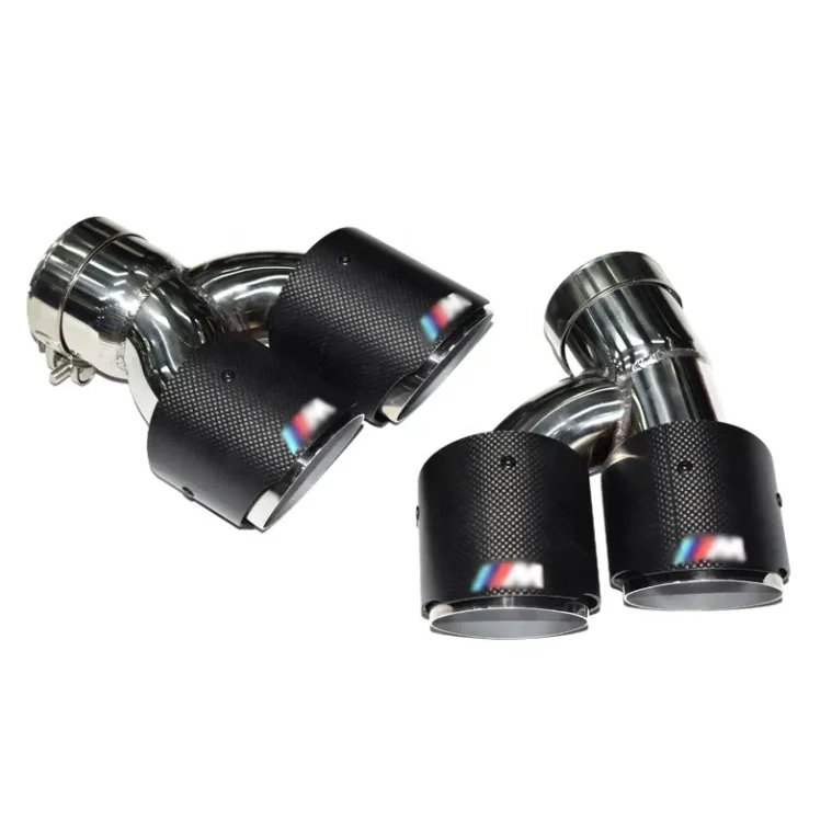 Original car exhaust muffler tail pipe Car Body Parts Carbon Fiber Exhaust Tip