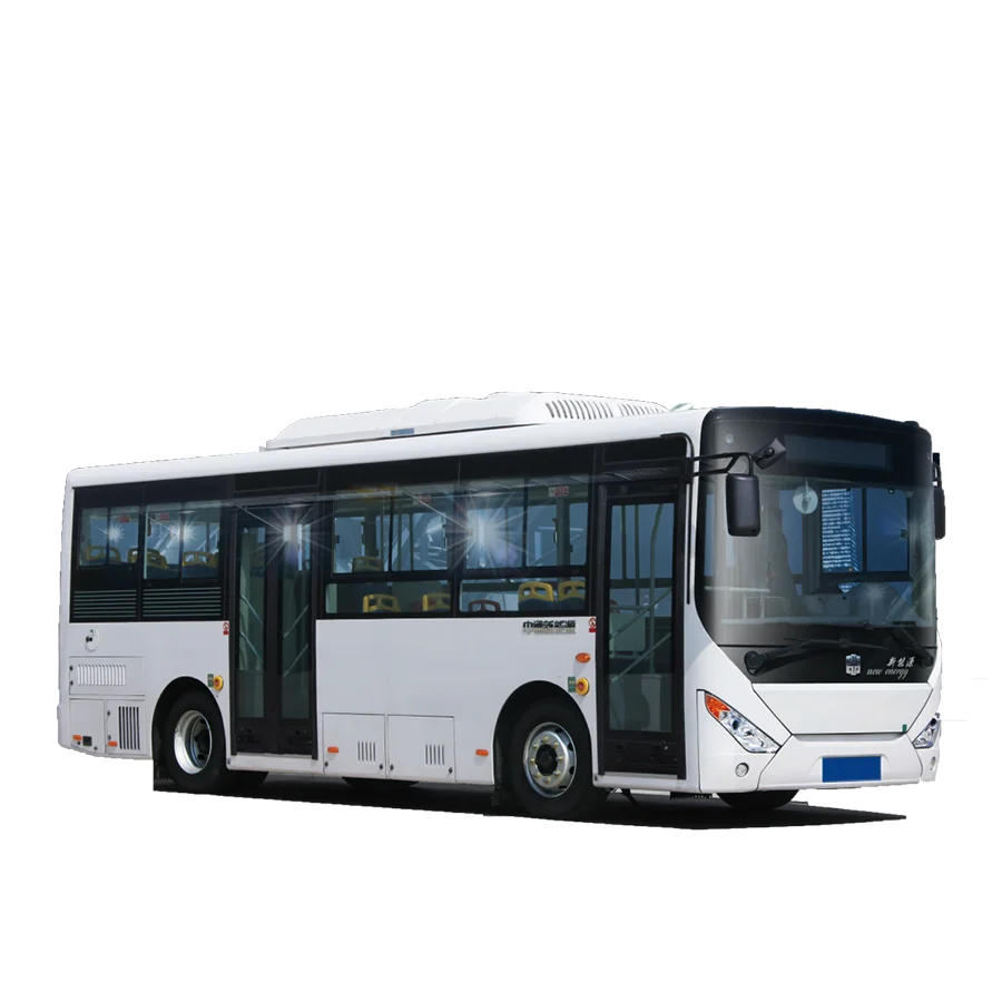 China Pure Electric Bus 8 meter City Bus 28 Seats Mileage 270KM With Air Conditioner