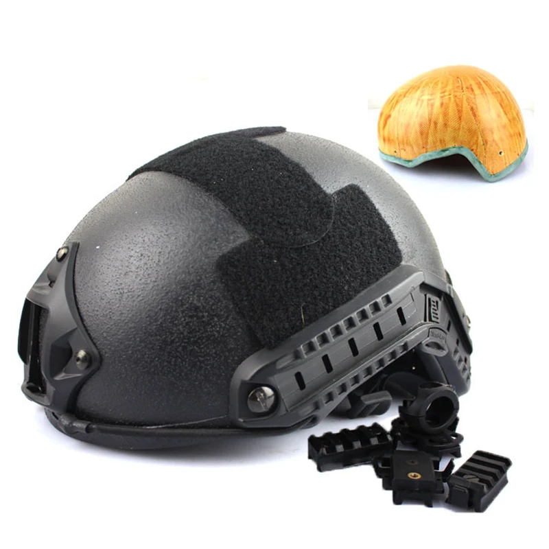 
Army Combat Protective Sports Helmets NIJ IIIA FAST Tactical PE Bulletproof Ballistic Helmet Paintball Sports Accessories 