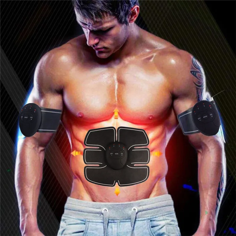 New Mini Portable Charging Stimulator Pain Relief EMS Massage Stickers Electric Neck Legs Foot Waist Back Massagers