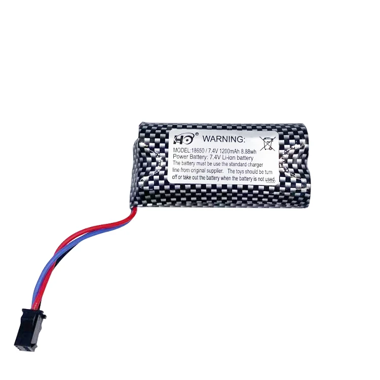 18650 7,4 V 1200mAh литий-ионная аккумуляторная батарея