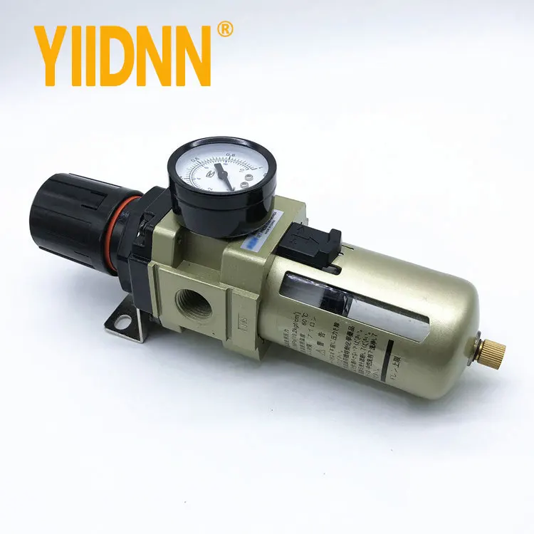 SMC type Air Regulator Oil Water Separator Filter Pneumatic Regulator AW4000-04 G1/2'
