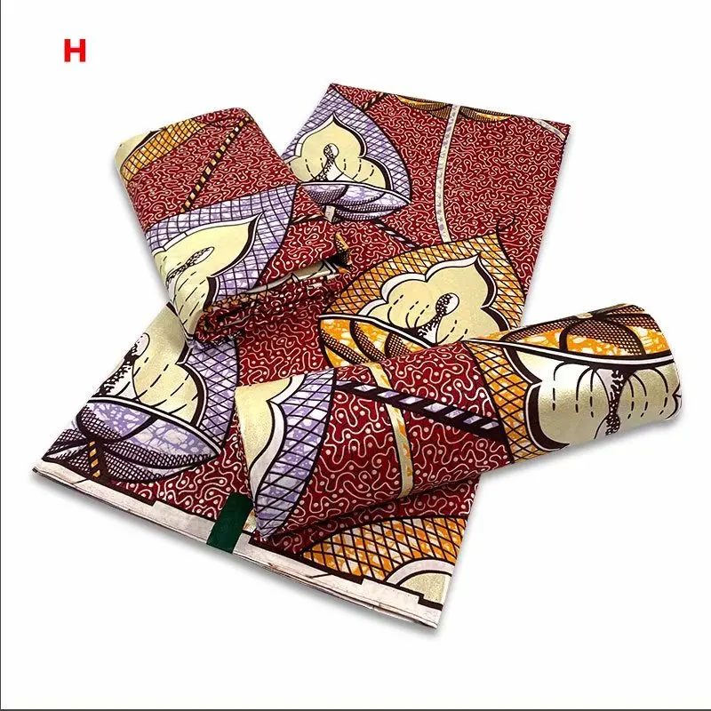 Wholesale price high quality wax softer golden african wax nice print fabric Ankara wax