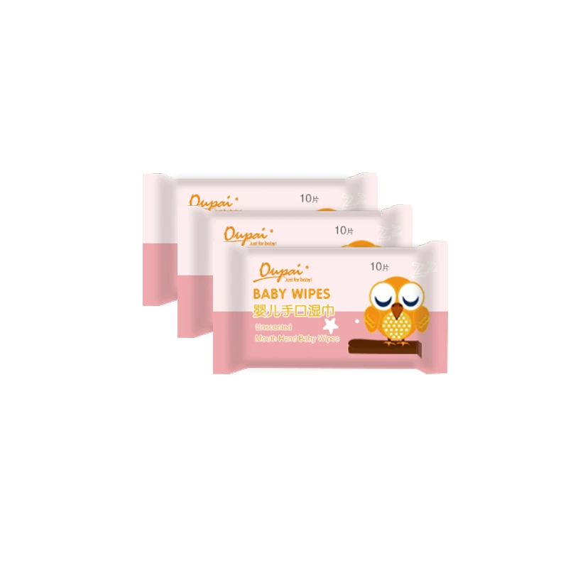 Wet Wipes Customized Pack  Mini Wipes For Cleaning Hand And Face Wet Toilet Paper