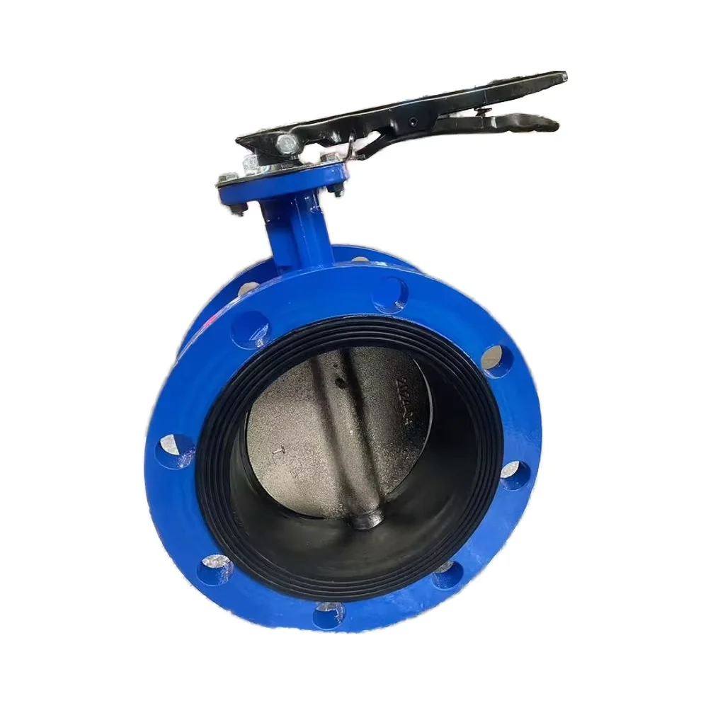 Flanged Cast Iron Manual butterfly Valves Are Generally Used for Warm Water