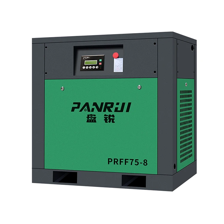 Fixed speed frequency stationary low noise silent 7.5kw 11kw 15kw 22kw 37kw 10HP 20HP 30HP screw air compressor industrial