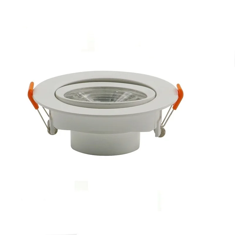 Hot style kitchen camera dimmable 12 watt trimless led downlight housing