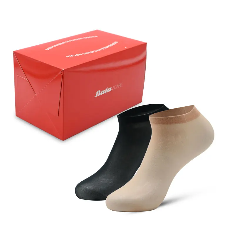 wholesale disposable socks Boxed Stockings Try On Socks Disposable Socks In Box