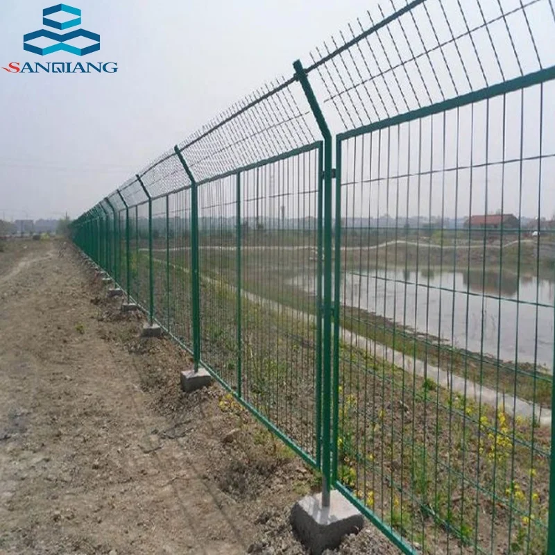 Mesh Panels Factory Supply Decorative Fencing 3d Metal Iron Custom Made Pvc Coated Farm Fence Fencing, Trellis & Gates