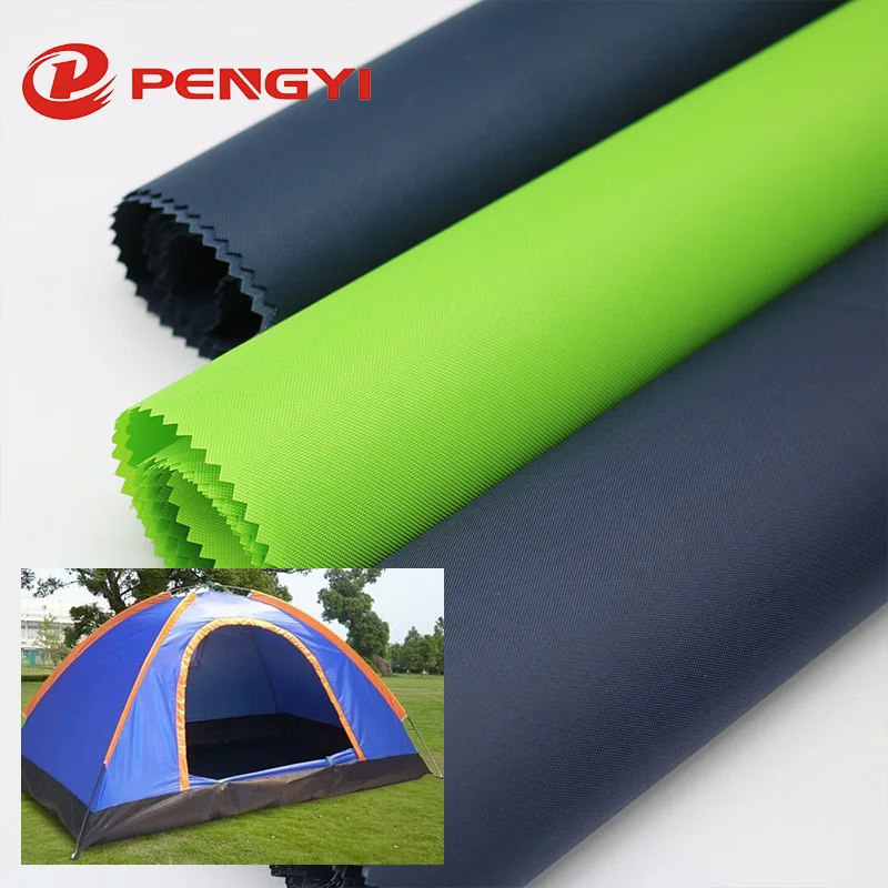 Wholesale Waterproof 210D 300D 600D 420D 1680D 100% Polyester Oxford PVC PU Coated Fabric Oxford Fabrics