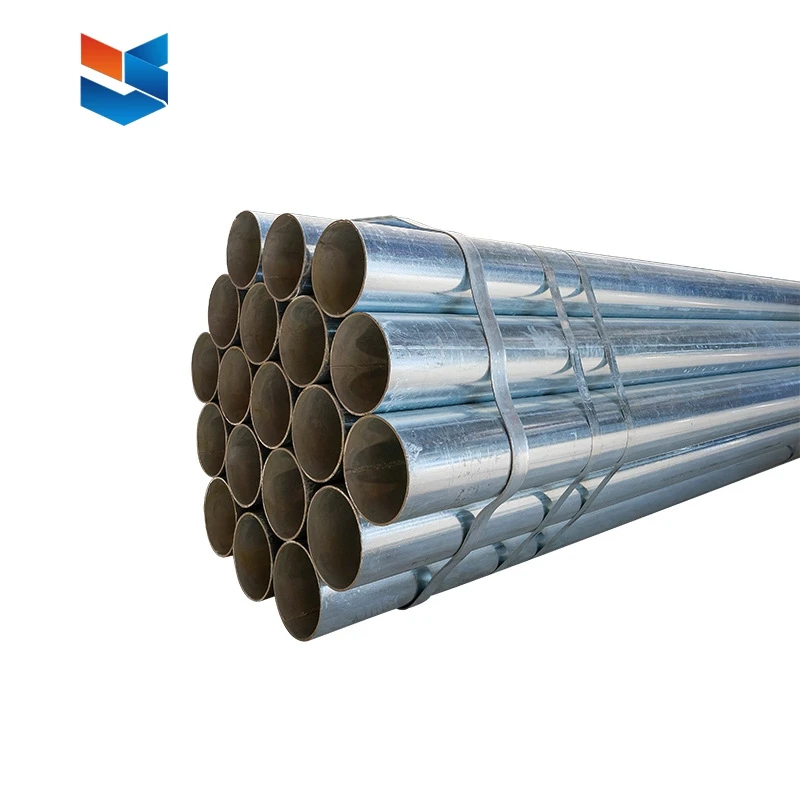 Large Stock BS 1139 galvanized steel pipe Galvanized round scaffold tube 32 Inches Specification Galvanized Steel Pipe