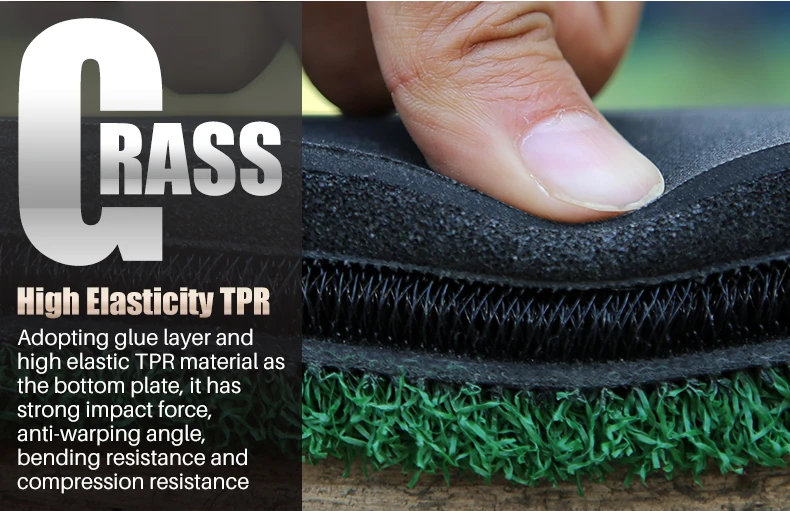 PGM DJD001 Golf Driving Range mat w/ anti-slip bottom golf practice mat