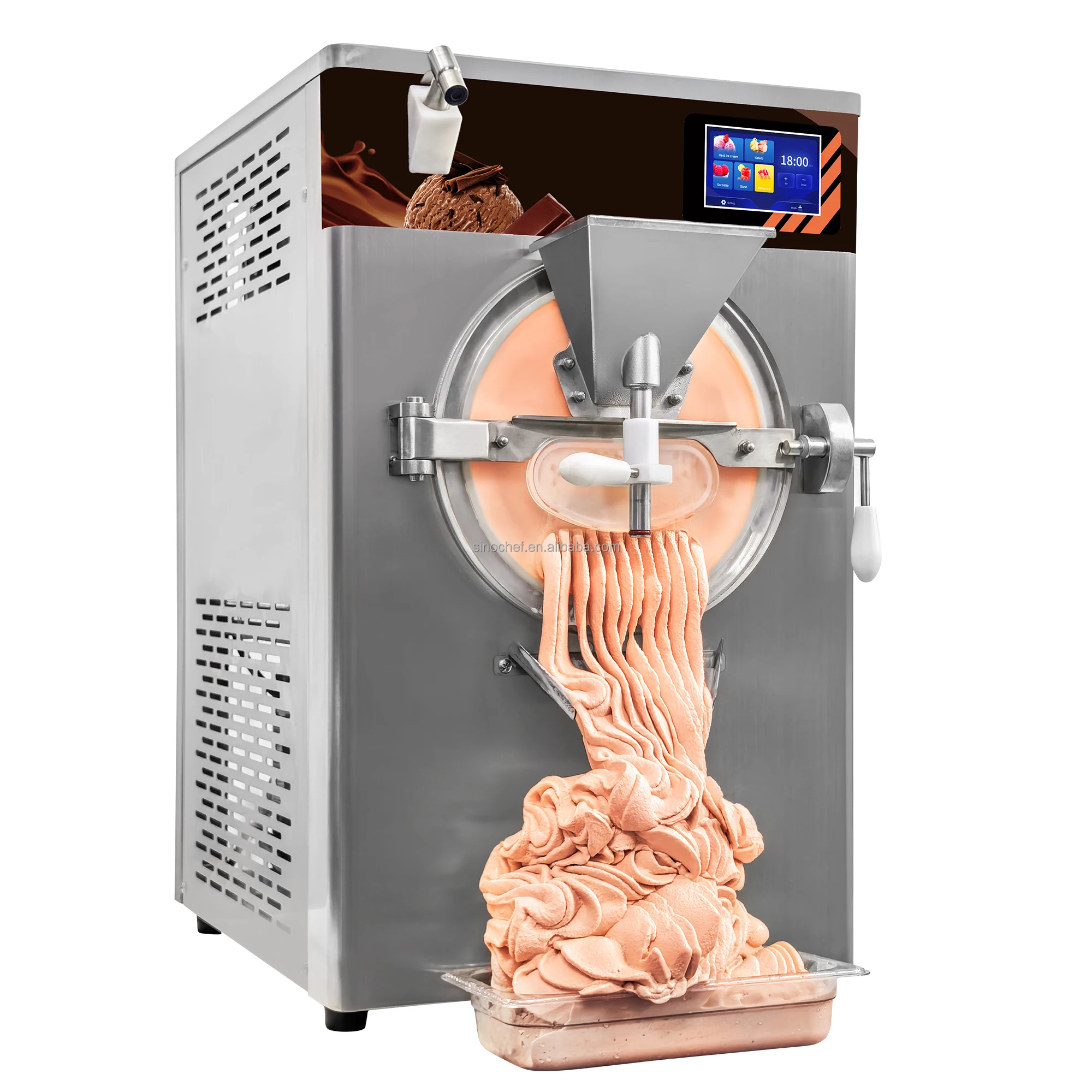 Tasty Gelato Machine Italy Hard Ice Cream Machine Batch Freezer For Commercial cheap price