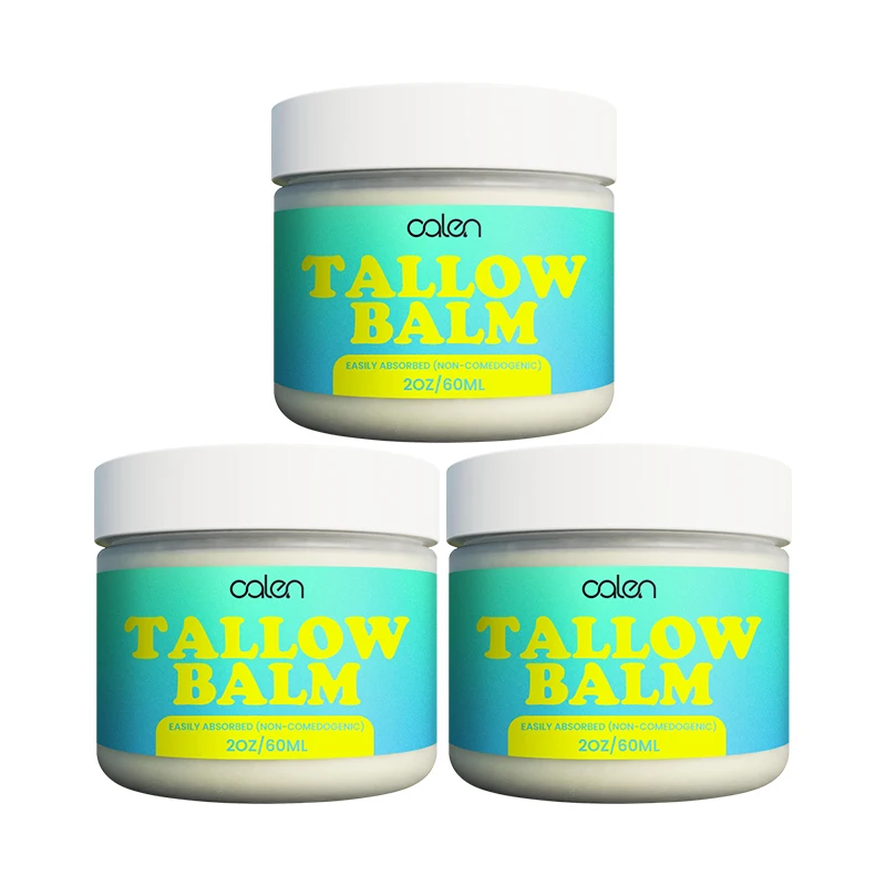 Luxfume ODM 2oz 100% Grass Fed Finished Beef Tallow Whipped Balm For Skin Care Full Body