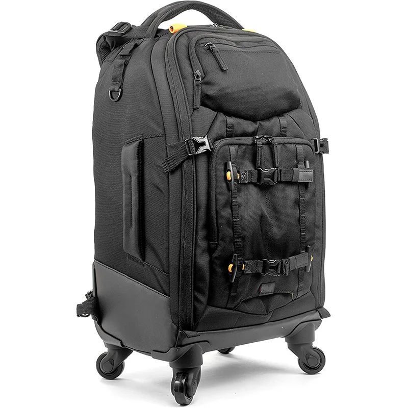 High quality Nylon Photography Backpack with Pull Rod Box Boarding Drag Box for SLR Camera Lens mirrorless camera backpack