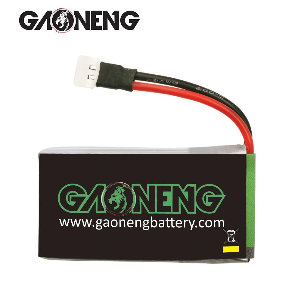 Аккумулятор GAONENG GNB 650 мАч 1S 70C 140C 3 7 в FPV LiPo Molex 51005 для дрона Micro Four Axis