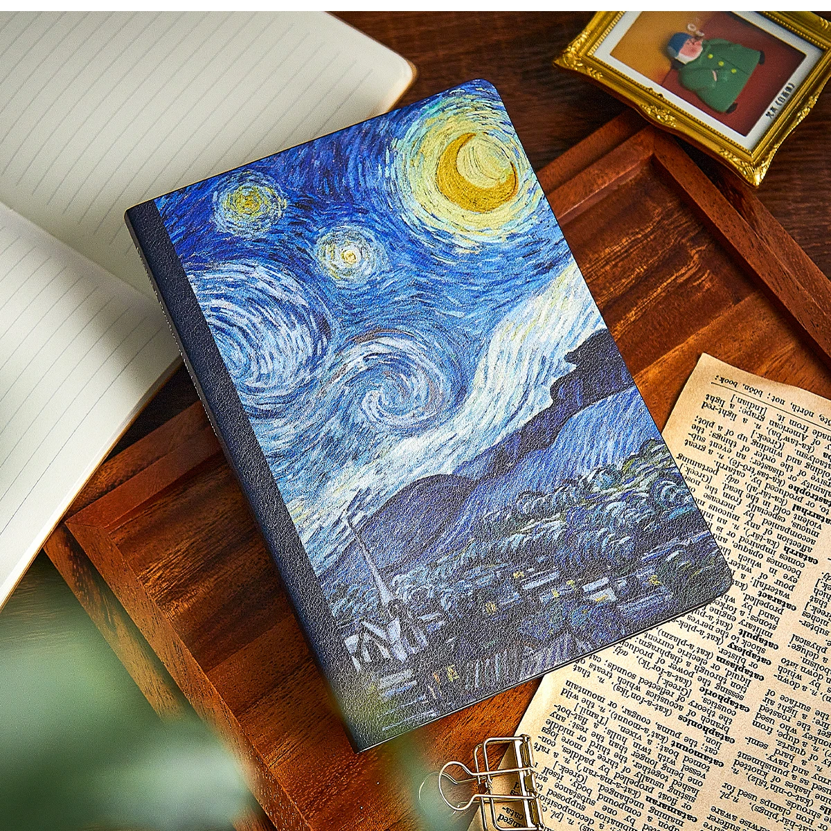 Van Gogh Monet серии дешевая оптовая продажа с немедленной доставкой напечатанный на заказ товарный знак ноутбук