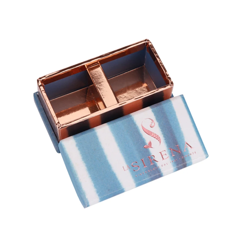 Пользовательские экологически чистые шоколадные подарочные коробки с разделителями роскошная коробка ручной работы для конфет десерт упаковка для подарков