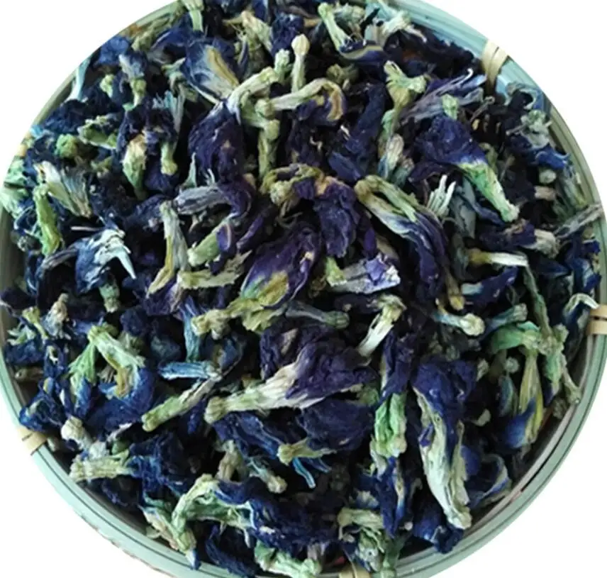 Blue color  tea natural raw Clitoris Ternatea dried flowers