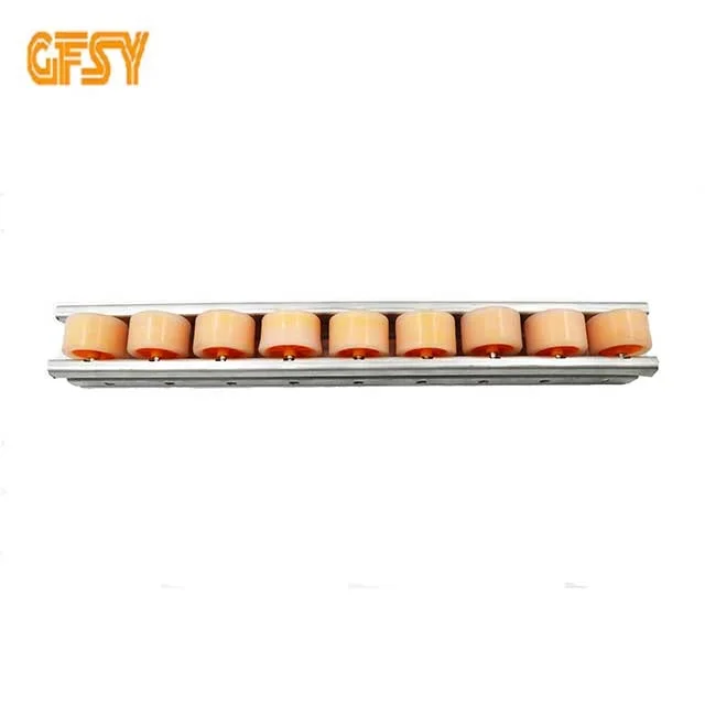 GF Track wheel aluminium customized slide rail belt conveyor roller door factory wholesale